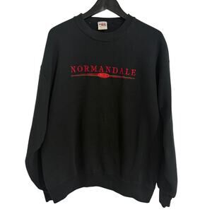 Vintage Normandale Community College Crewneck Sweatshirt Size L